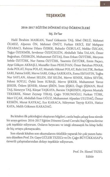 Genel Cerrahi Pratik Rehberi