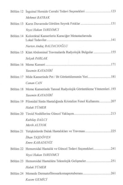 Güncel Genel Cerrahi Çalışmaları ( AYBAK 2020 Eylül )