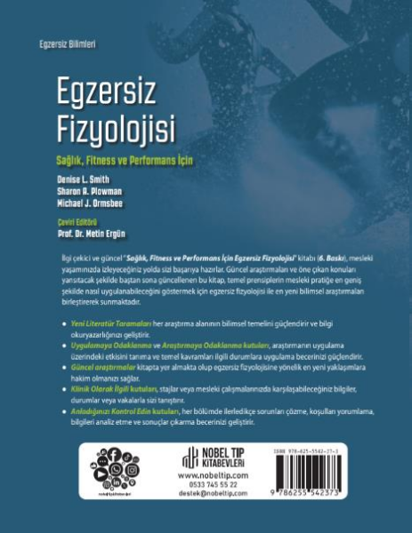 Egzersiz Fizyolojisi Sağlık, Fitness ve Performans