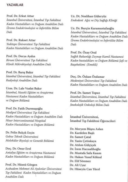 Jinekolojik Semiyoloji