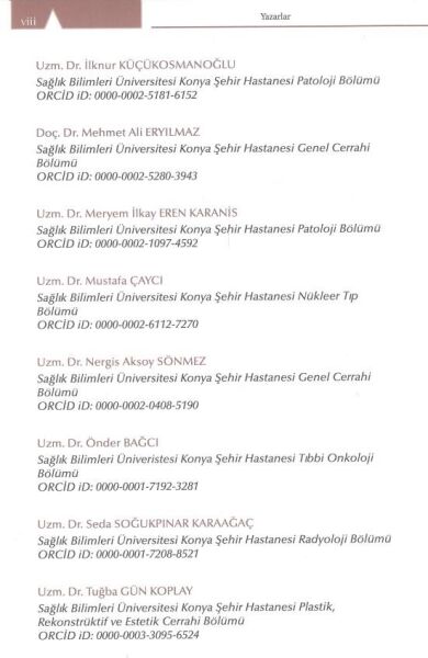 Meme Hastalıklarına Multidisipliner Yaklaşım