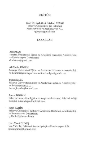 Cerrahi Sonrası Kronikleşen Ağrı