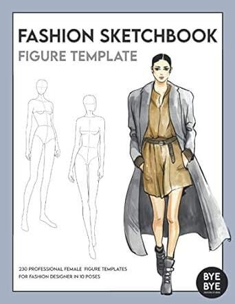 Fashion Sketchbook Male Figure Template