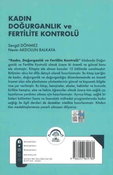 Kadın Doğurganlık ve Fertilite Kontrülü
