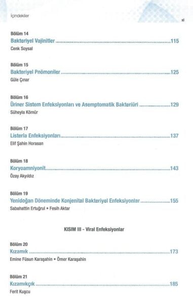 Gebelik ve Enfeksiyon