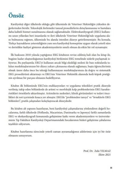 Köpek ve Kedilerde Elektrokardiyografi
