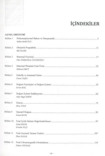 Temel Kadın Hastalıkları ve Doğum Bilgisi