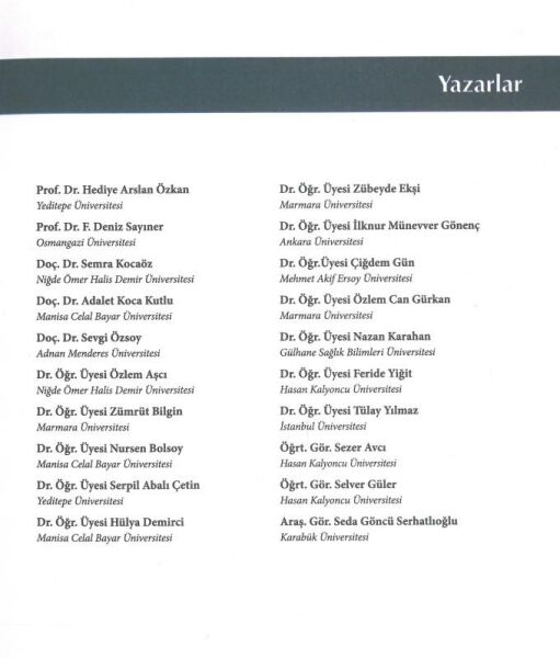 Hemşirelik ve Ebelik İçin Kadın Sağlığı ve Hastalıkları