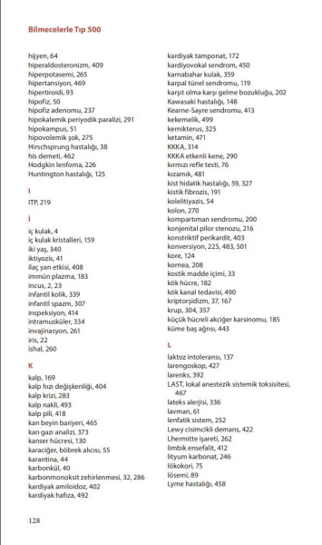 Bilmecelerle Tıp 500