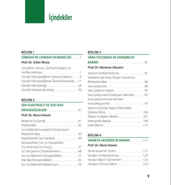 Cerrahi Hemşireliği I ( 5. Baskı )