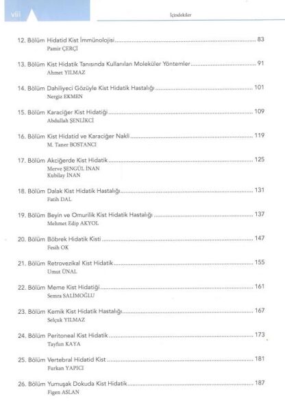 Hidatid Kist Hastalığı