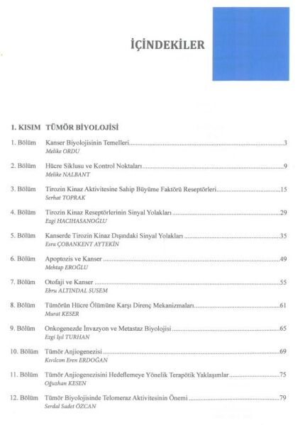 Temel Onkoloji
