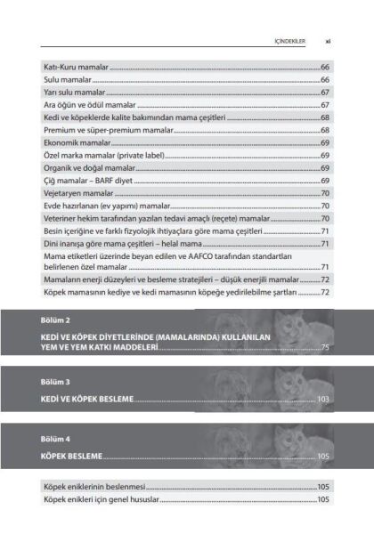 Pratik Kedi ve Köpek Besleme – Beslenme Hastalıkları (Genişletilmiş 3. Baskı)