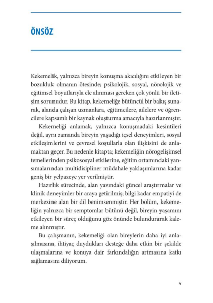 Kekemeliğe Bütüncül Bakış