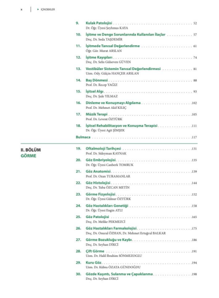 Temelden Kliniğe Duyu Sistemi