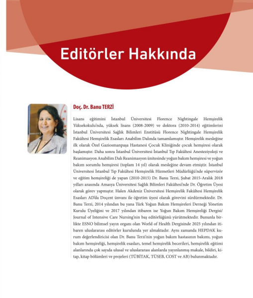 Yoğun Bakım Hemşireliğinin Esasları