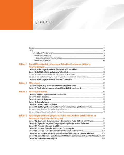 Mikrobiyoloji Laboratuvarı El Kitabı
