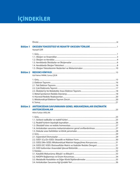 Serbest Radikaller ve Antioksidanlar