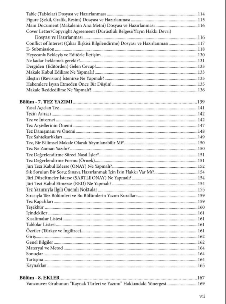 Bilimsel Makale ve Tez Yazımı 8.Baskı