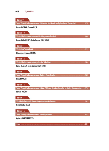 Tıbbi Viroloji Laboratuvar Uygulamaları