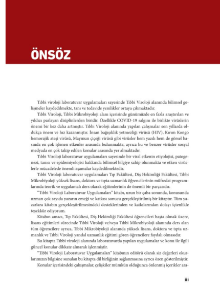 Tıbbi Viroloji Laboratuvar Uygulamaları