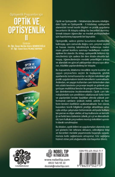 Optisyenlik Prog.için Optik ve Optisyenlik Cilt 2