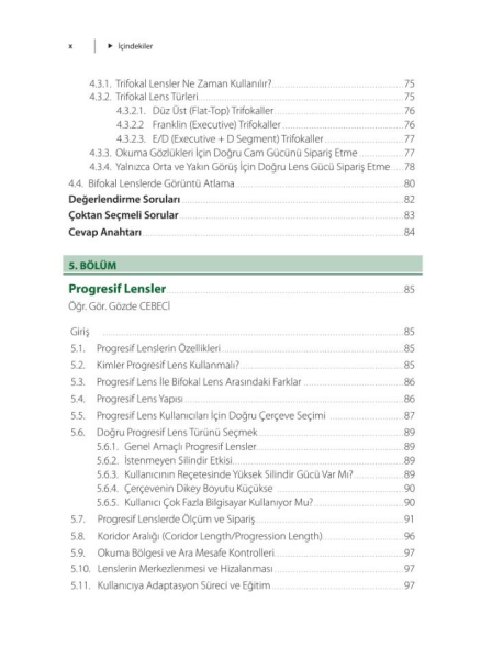 Optisyenlik Prog.için Optik ve Optisyenlik Cilt 2