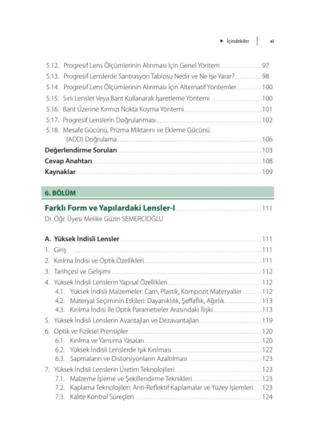Optisyenlik Prog.için Optik ve Optisyenlik Cilt 2