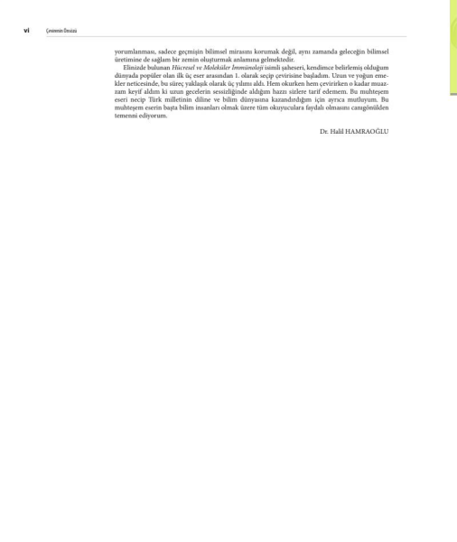 Hücresel ve Moleküler İmmünoloji