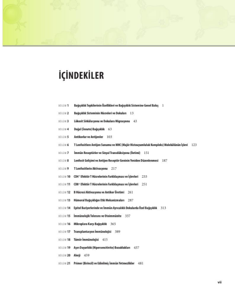 Hücresel ve Moleküler İmmünoloji