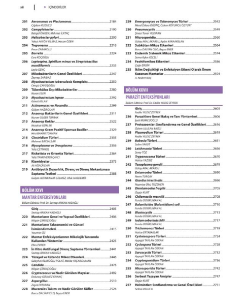 Enfeksiyon Hastalıkları ve Mikrobiyolojisi (5. Baskı) Cilt 1-2