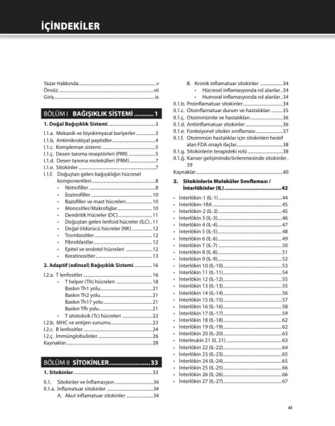 Sitokinler ve Deri Hastalıkları