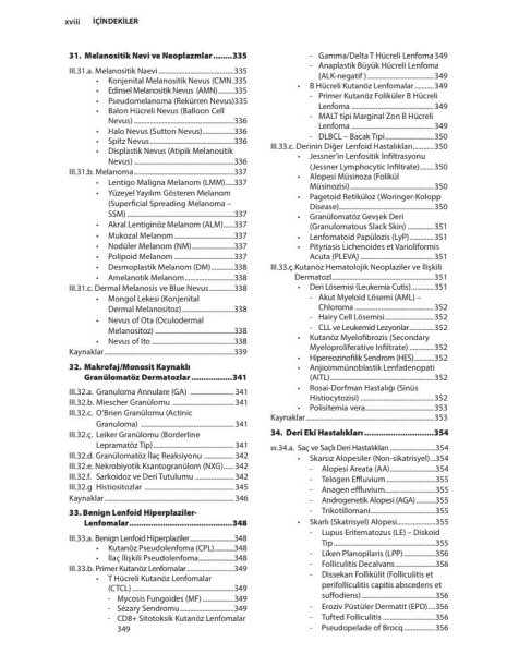 Sitokinler ve Deri Hastalıkları