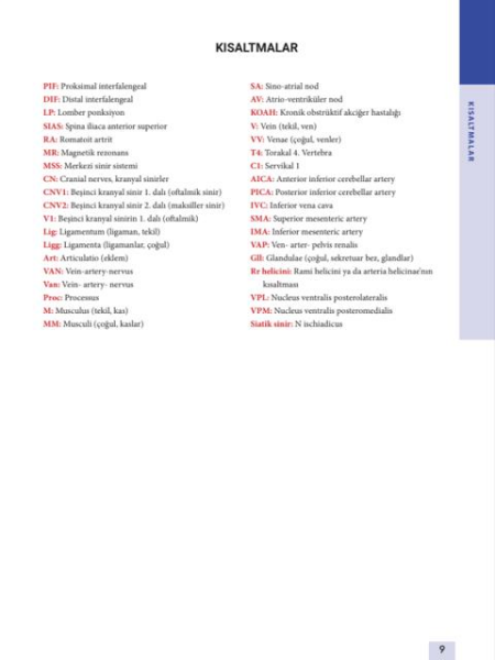 TUSDER Anatomi Konu Anlatım Serisi: 1