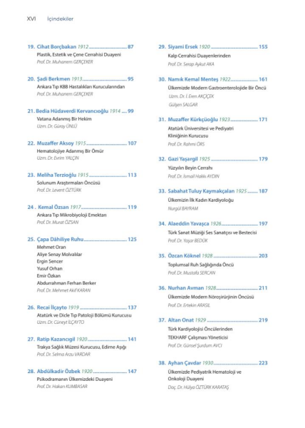 Anılarla Tıpta Öncüler II