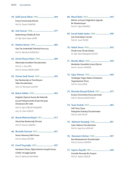 Anılarla Tıpta Öncüler II