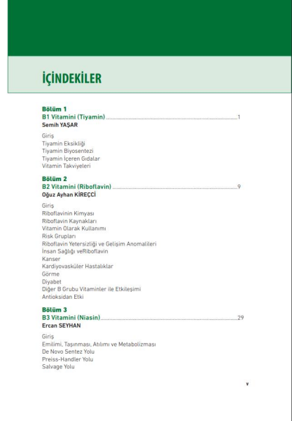 Güncel Gelişmeler Işığında Vitaminler