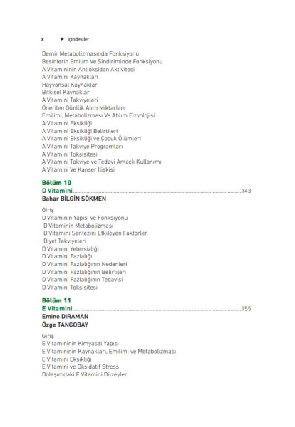 Güncel Gelişmeler Işığında Vitaminler