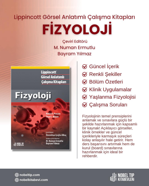 Lippincott® Temel Bilimler Seti 3 Kitap (Biyokimya & Fizyoloji & Hücre ve Moleküler Biyoloji)