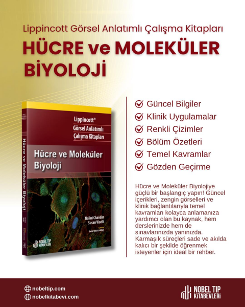 Lippincott® Temel Bilimler Seti 3 Kitap (Biyokimya & Fizyoloji & Hücre ve Moleküler Biyoloji)