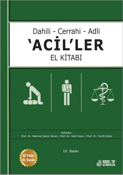 Dahili - Cerrahi - Adli -Aciller El Kitabı 10.Baskı
