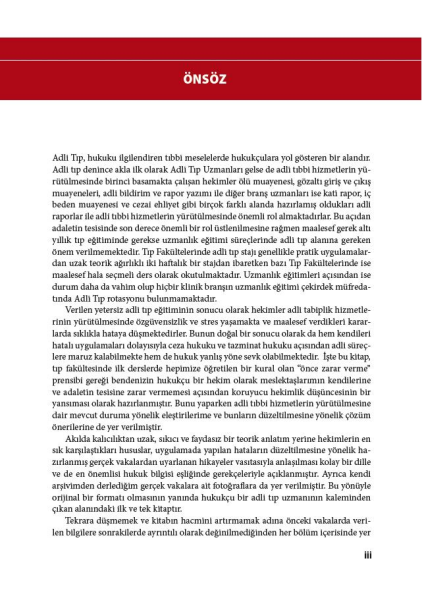 Tüm Hekimler ve Tıp Fakültesi Öğrencileri için Uygulamalı Adli Tıp