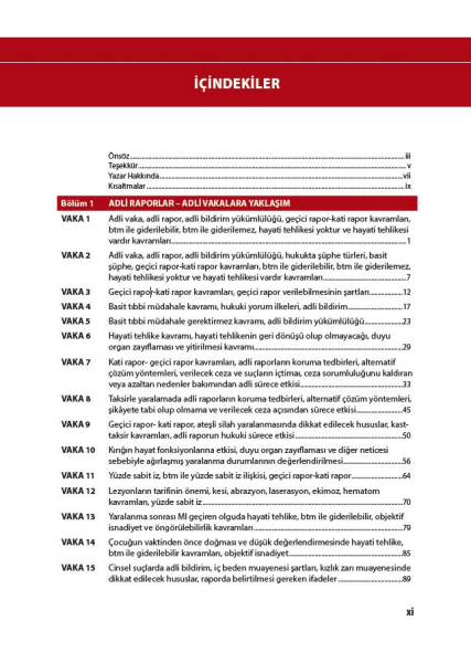Tüm Hekimler ve Tıp Fakültesi Öğrencileri için Uygulamalı Adli Tıp