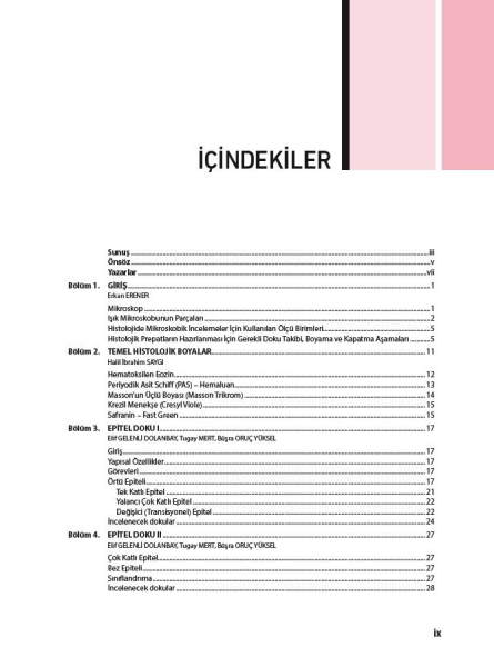 Genel Histoloji Uygulama Kitabı