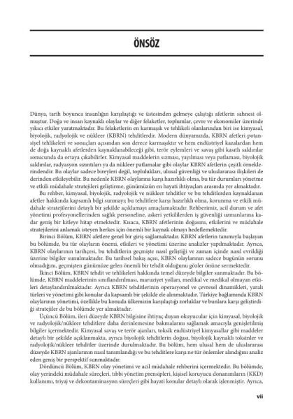 Kimyasal, Biyolojik, Radyolojik, Nükleer (KBRN) Afetlere Hazırlık Rehberi