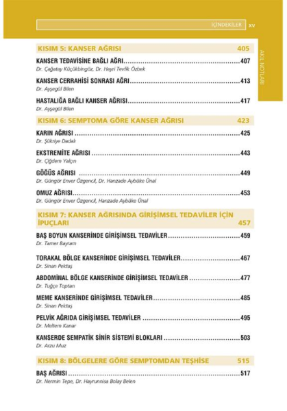 Ağrı Akıl Notları