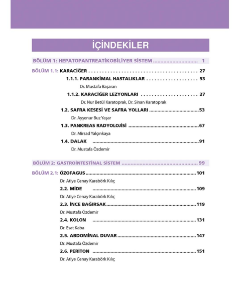 Abdominal Radyoloji Akıl Notları