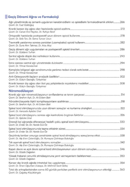 NYSORA - Ağrı Yönetimi Güncellemeler - Ağrı Klinisyenleri için Pratik Güncellemeler