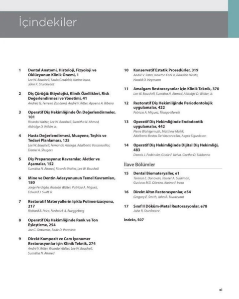 Sturdevants Art and Science of Operative Dentistry