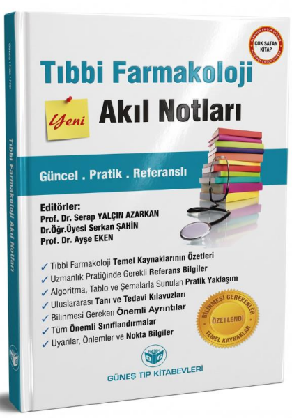 Tıbbi Farmakoloji Akıl Notları